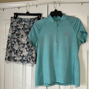 Kapalua golf skort set